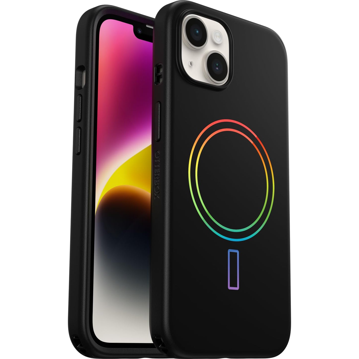 Funda para iPhone 14 ProOtterBox Slim con MagSafe, Resistente a Golpes y caídas, Ultra-Fina, Funda Protectora Fina, Testada con los estándares Militares anticaídas, Enchantment