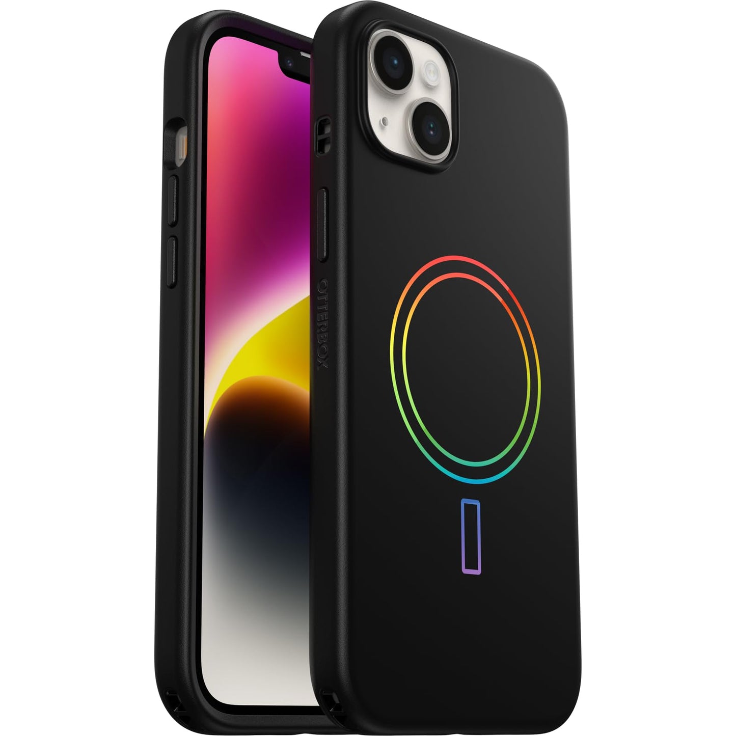 Funda para iPhone 14 ProOtterBox Slim con MagSafe, Resistente a Golpes y caídas, Ultra-Fina, Funda Protectora Fina, Testada con los estándares Militares anticaídas, Enchantment